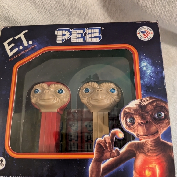 PEZ E.T. Candy Dispenser Set 40 Anniversary Nwot - Picture 8 of 11